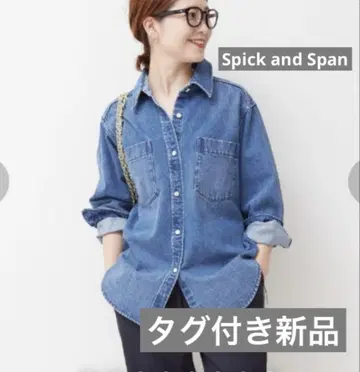 [미개봉 새상품] 택 포함 스픽 앤 스팬 데님 자켓