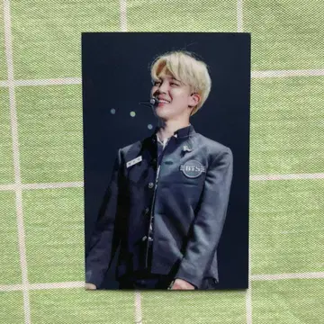 BTS 너에게 닿기를 회장 한정 DVD 특전 지민 랜덤 트레이딩 카드