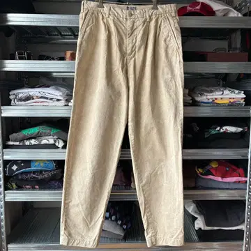 C.E (CAV EMPT) 19aw bleached wide chino