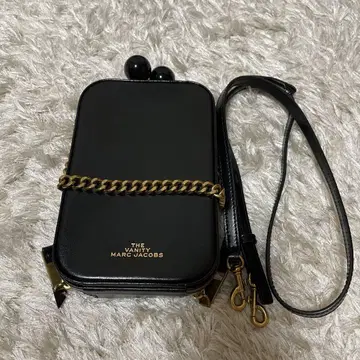 MARC JACOBS THE VANITY 블랙 숄더백