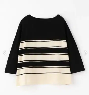 GALERIE VIE 크레이프 코튼 보트넥 풀오버