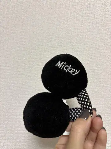 디즈니 미키 귀 달린 헤어핀