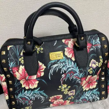 [한정판 콜라보 상품] ANNA SUI FILA 보스턴 백 핸드백
