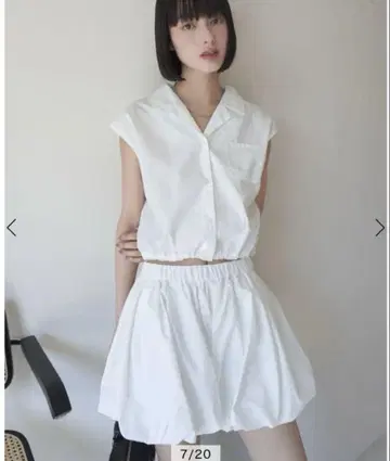 eimy istoire 비쥬 트림 셔츠 SET UP 상의만