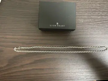 [ LION HEART ] 체인 목걸이 50cm 이부시 아게 실버925
