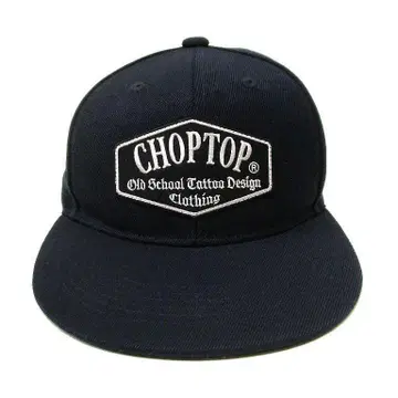 CHOPTOP 찹탑 HEXAGON LOGO 캡 네이비
