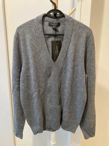 ZARA STEFANO PILATI 그레이 V넥 니트