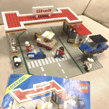 LEGO 6371 주유소 1983년