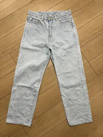 Steven Alan 13.5oz 데님 배기 테이퍼드 팬츠