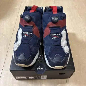 Reebok 인스타펌프 퓨리 네이비 x 레드 x 화이트 24.5cm