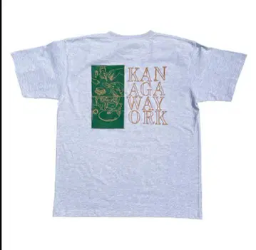 KANAGAWAYORK 티셔츠 그레이