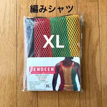 PENDEEN 뜨개 셔츠 라스타 컬러 XL reggae 레게