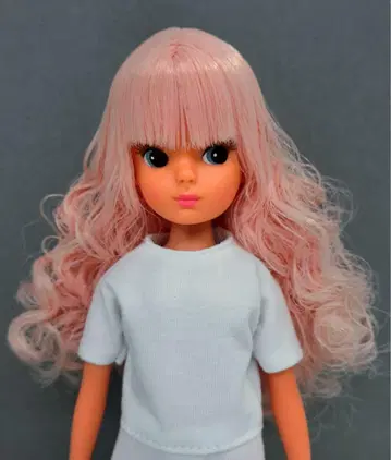 복각판 초대 리카짱 18 일광화상 핑크 머리