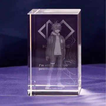 HUNDRED LINE -최종방위학원- 패미통DX 혜택 3d 크리스탈