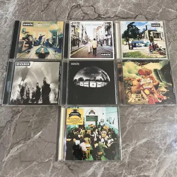 OASIS 일본 국내판 CD 스튜디오 앨범 세트 총 7장