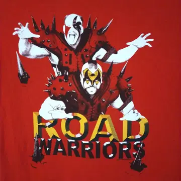 새상품급 로드워리어즈 T셔츠 빨간색 S ROAD WARRIORS