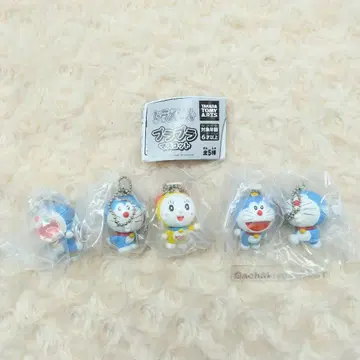 도라에몽 흔들흔들 마스코트 전5종 컴플리트 가챠