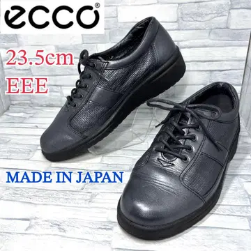 ecco 에코 스니커즈 가죽 일본제 다크 그레이 23.5cm 3E