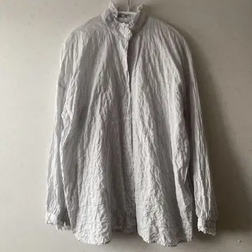 [ 23SS ] 저널 스탠다드 랙스 셔링 론 프릴 블라우스