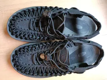 KEEN 유니크 샌들 여성용 23cm 24cm 블랙