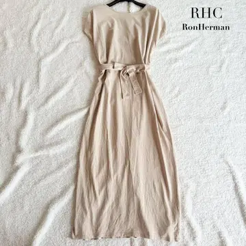 RHC 론 헤르만 롱 원피스 슬리브리스 벨트