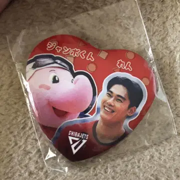 치바 제츠 가네치카 렌 하트 캔뱃지