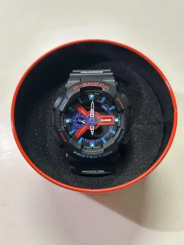 G-SHOCK XLARGE 블랙/블루