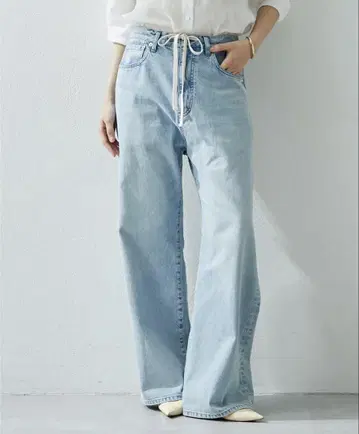 [ Whim Gazette ] 드로스트 데님 팬츠
