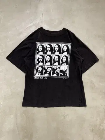모나리자 패러디 Tee '앤디 워홀' 아트 T