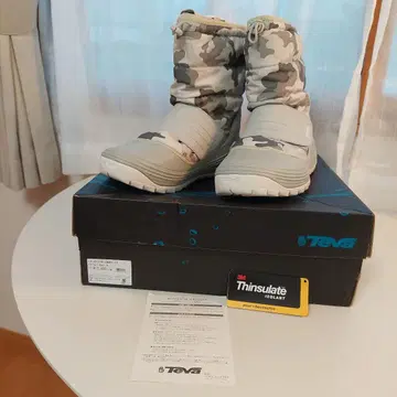 Teva 카모플라쥬 부츠 Thinsulate