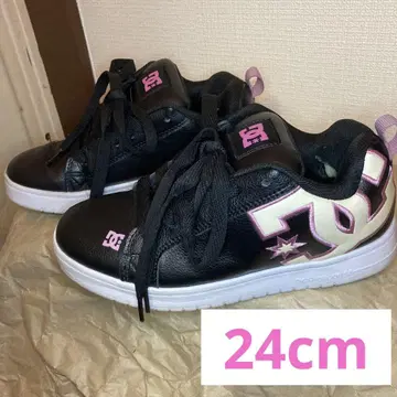 레어템! DC 스니커즈 블랙 x 핑크