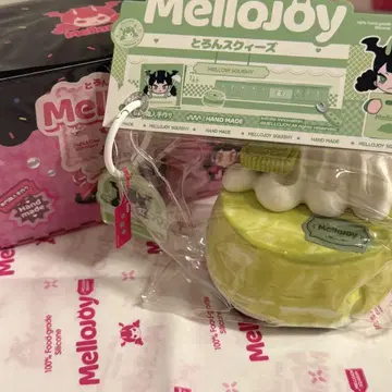 Mellojoy 스퀴즈 말차 대초원 무스 케이크 시리즈