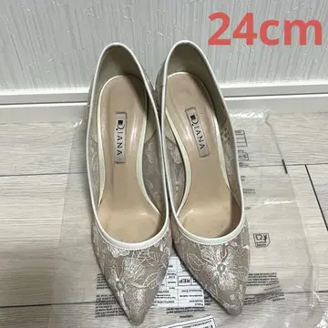 다이애나 자수 펌프스