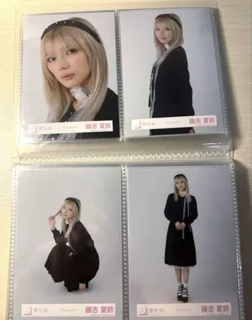 사쿠라자카46 후지요시 카린 클래식 코디 브로마이드 컴프