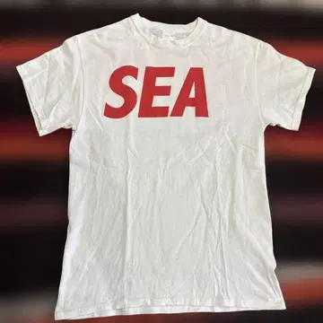 WIND AND SEA 티셔츠 화이트