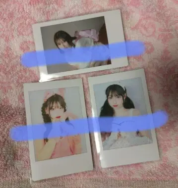 큐스토 사쿠라바 하루카 LARME 폴라로이드 3장 묶음 판매