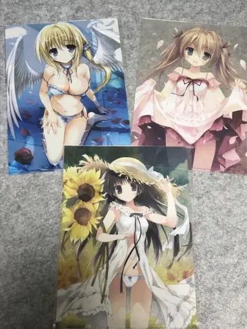 [미개봉] karory 클리어 파일 3종 세트 B