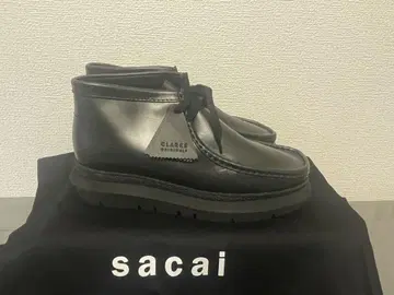 sacai Clarks Originals wallabee BLACK