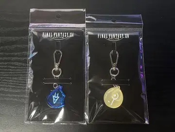 FF14 직업 아크릴 키링 용 화이트 세트