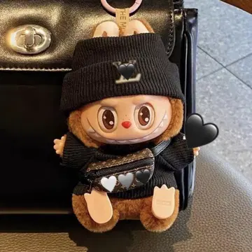 Labubu 러브부 봉제인형 코스튬 의류 3 블랙