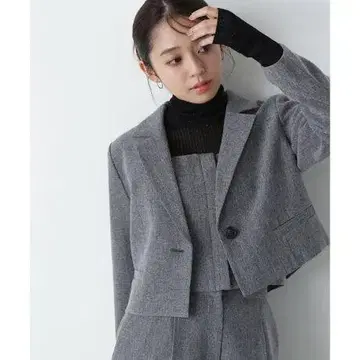 내추럴 뷰티 베이직 숏 자켓 S