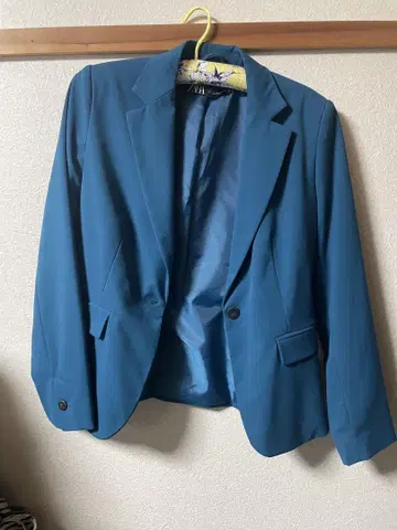 ZARA 테일러드 자켓 EU 38 파랑