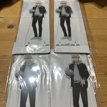 라운드원 한정 WIND BREAKER BIG 아크릴 스탠드 카지 렌 4개