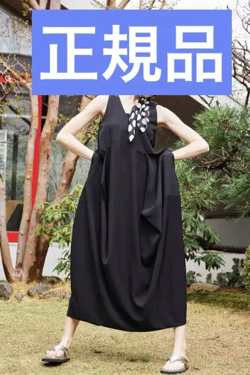 IRREGULAR PATTERN V NECK OP OMMO