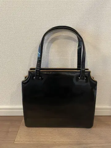 긴자 카네마츠 Ginza Kanematsu 핸드백 블랙 빈티지