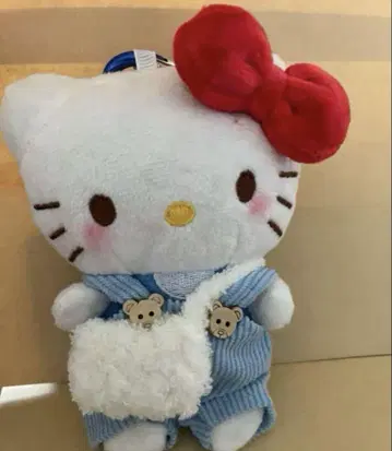 헬로키티 키티 마스코트 참 외출 키티 유치원