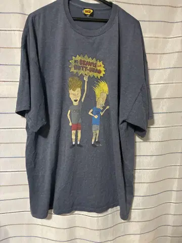 BEAVIS AND BUTT-HEAD 애니메이션 티셔츠 2XL