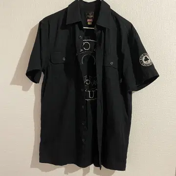 TRIUMPH ACE CAFE 반팔 셔츠 S 블랙