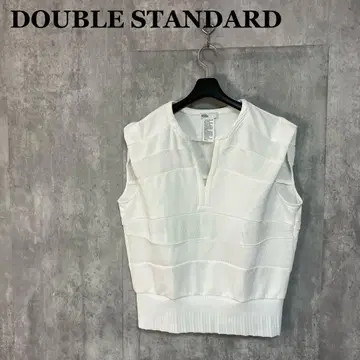 DOUBLE STANDARD DSC 쉬폰 분또 이소재 상의