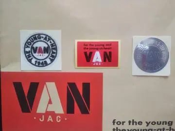 VAN 미니 스티커와 미니카